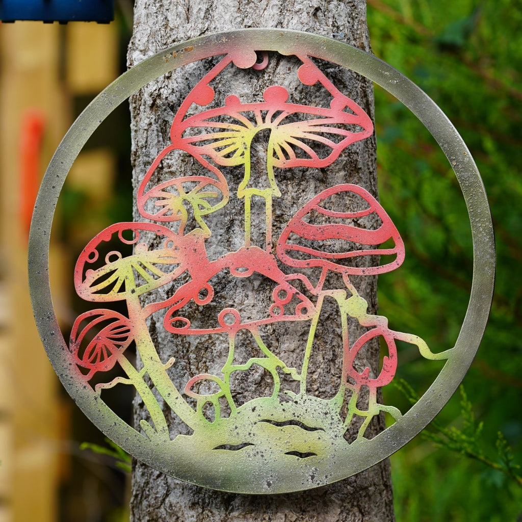 Fairy Ring Metal Wall Plaque