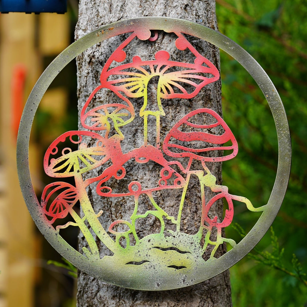 Fairy Ring Metal Wall Plaque