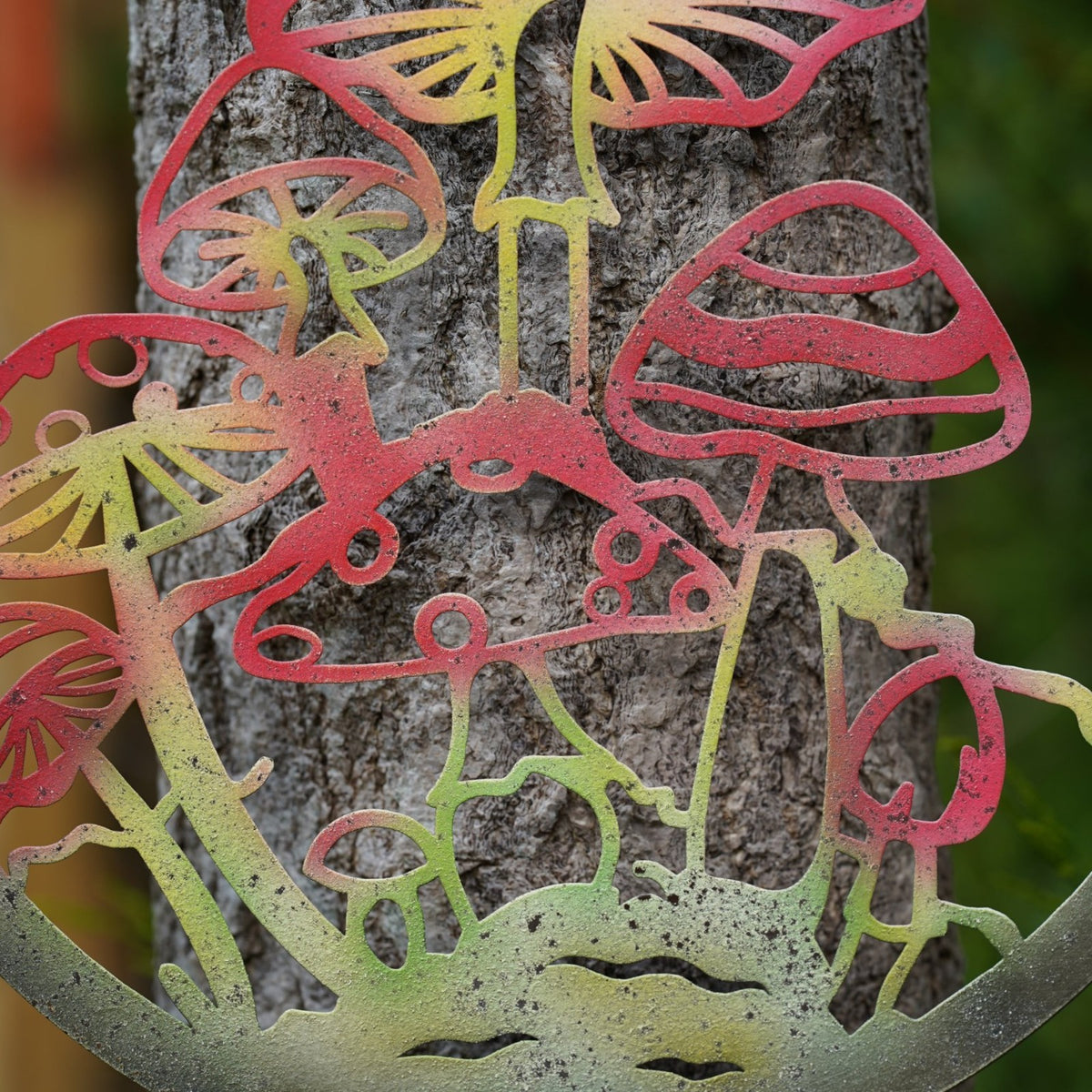 Fairy Ring Metal Wall Plaque
