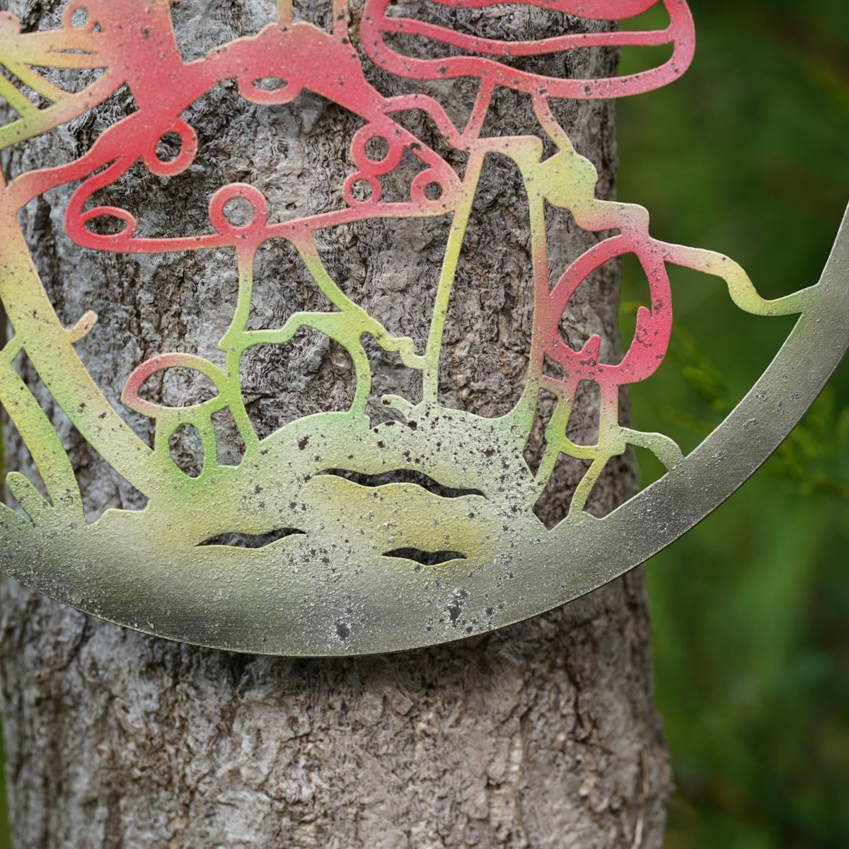 Fairy Ring Metal Wall Plaque