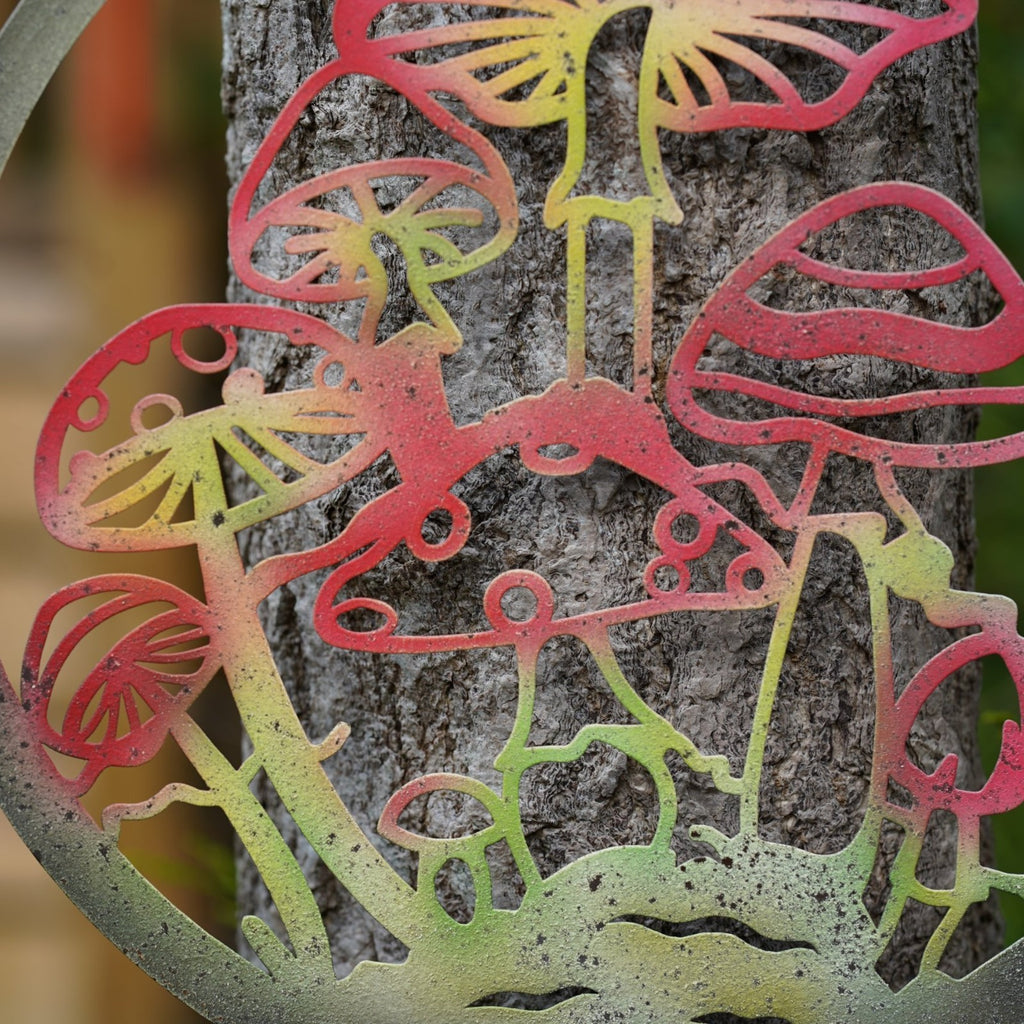 Fairy Ring Metal Wall Plaque
