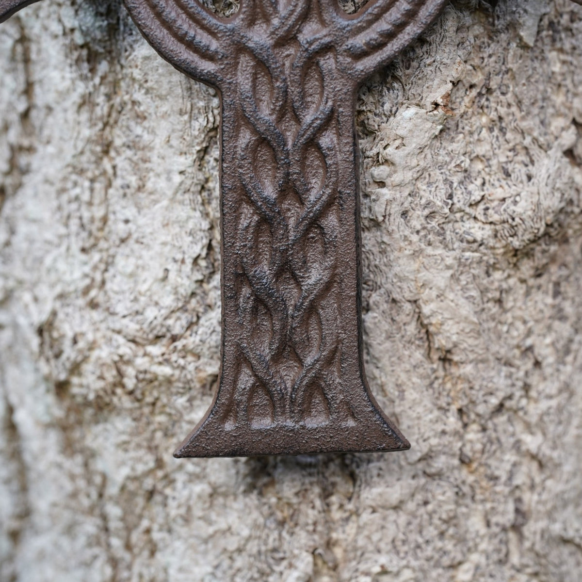 Cast Iron Celtic Cross Wall Plaque
