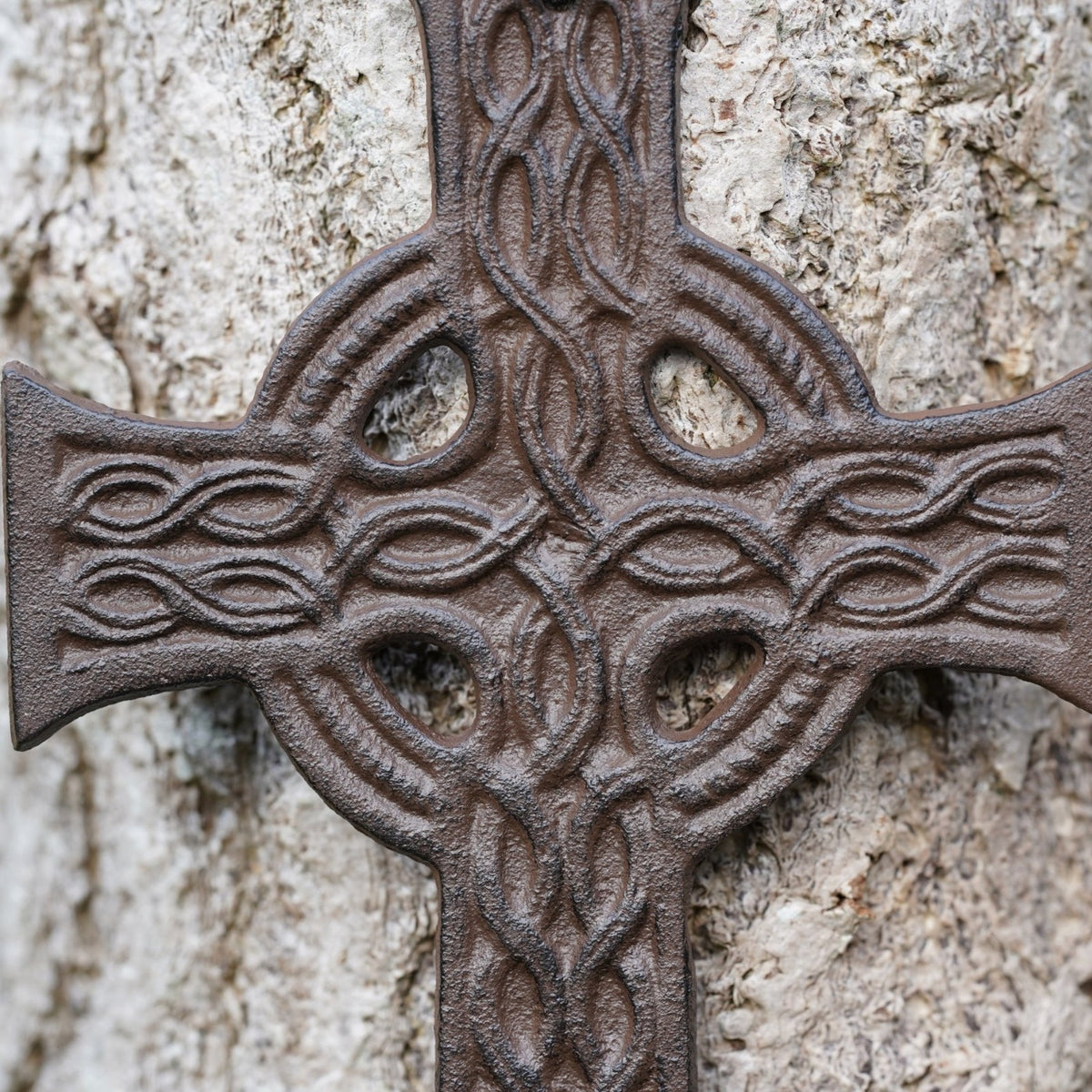 Cast Iron Celtic Cross Wall Plaque