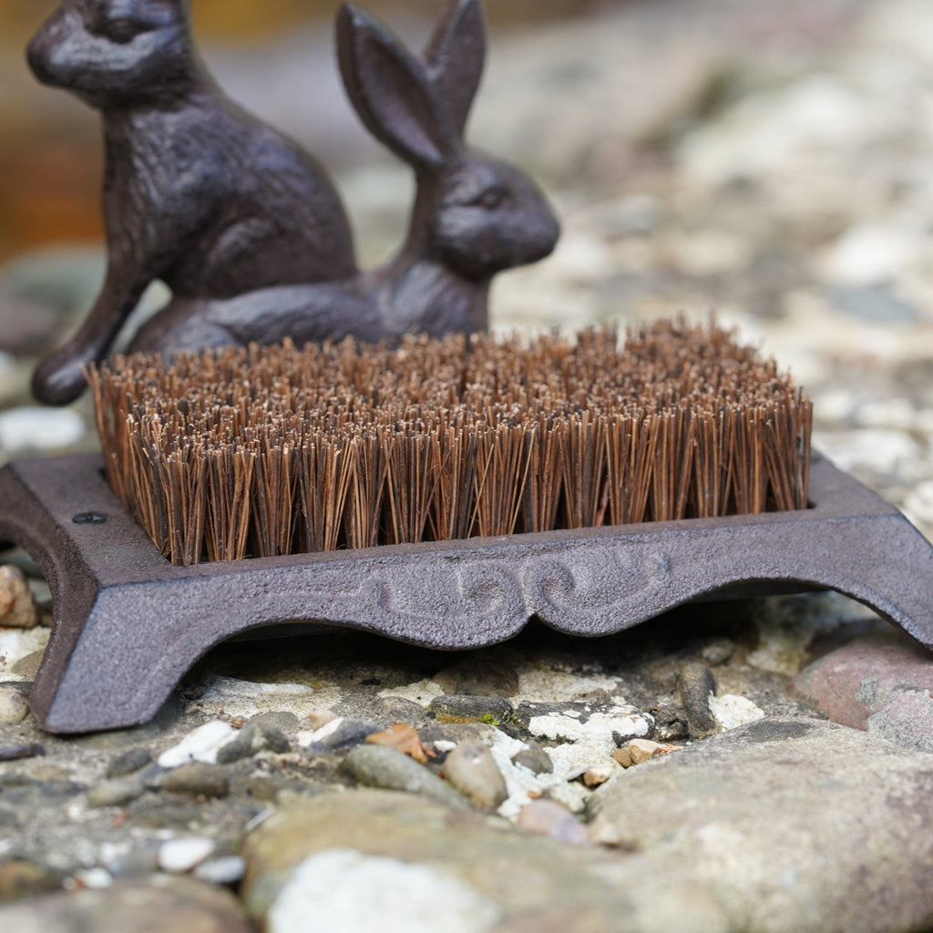 Cast Iron Hare Boot Brush