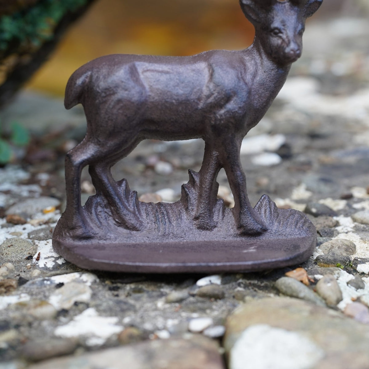 Cast Iron Stag Doorstop Heavy Deer Door Stop