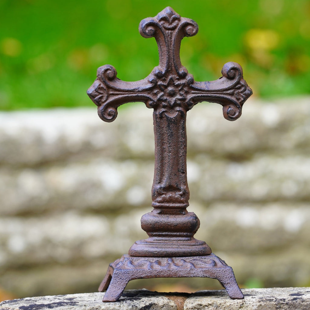 Cast Iron Standing Cross