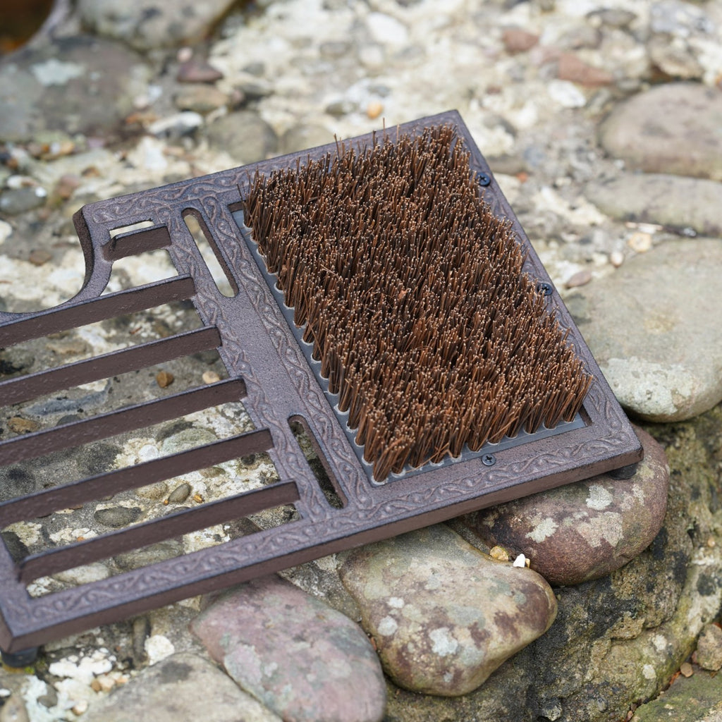 Cast Iron Boot Brush Scraper