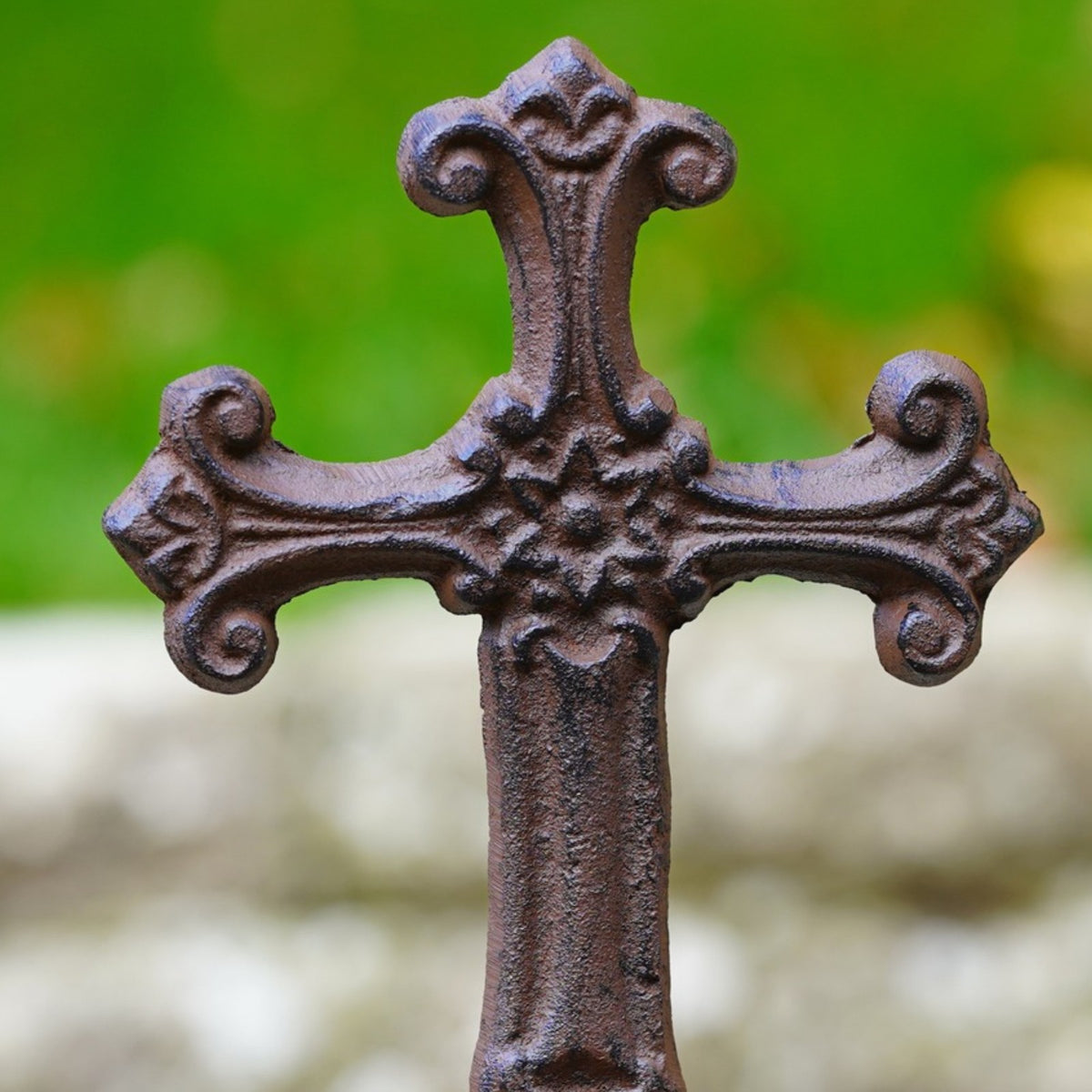 Cast Iron Standing Cross