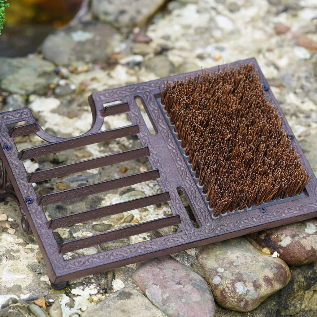 Cast Iron Boot Brush Scraper