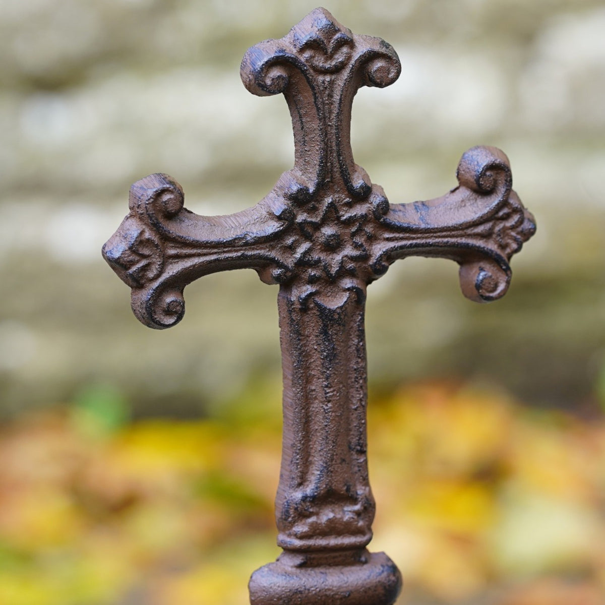 Cast Iron Standing Cross