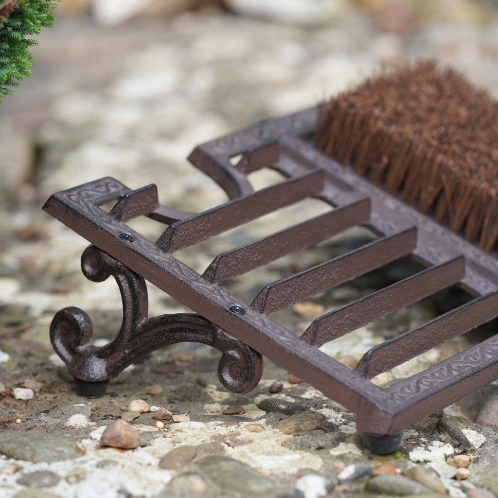 Cast Iron Boot Brush Scraper