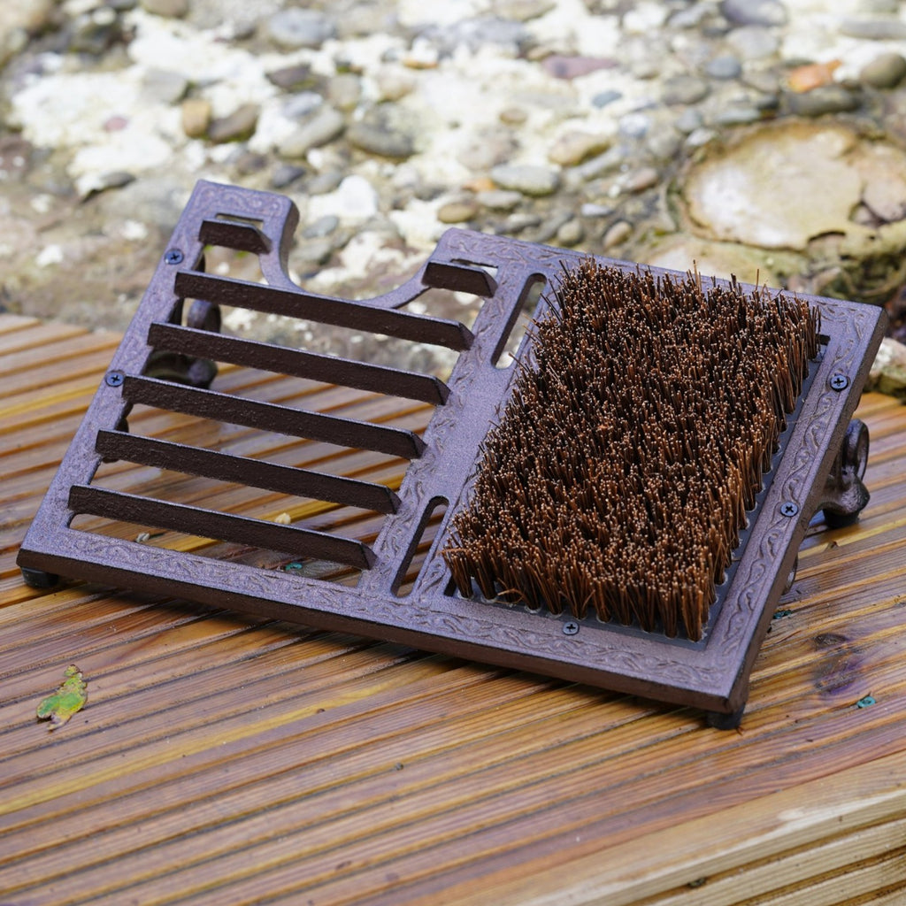 Cast Iron Boot Brush Scraper