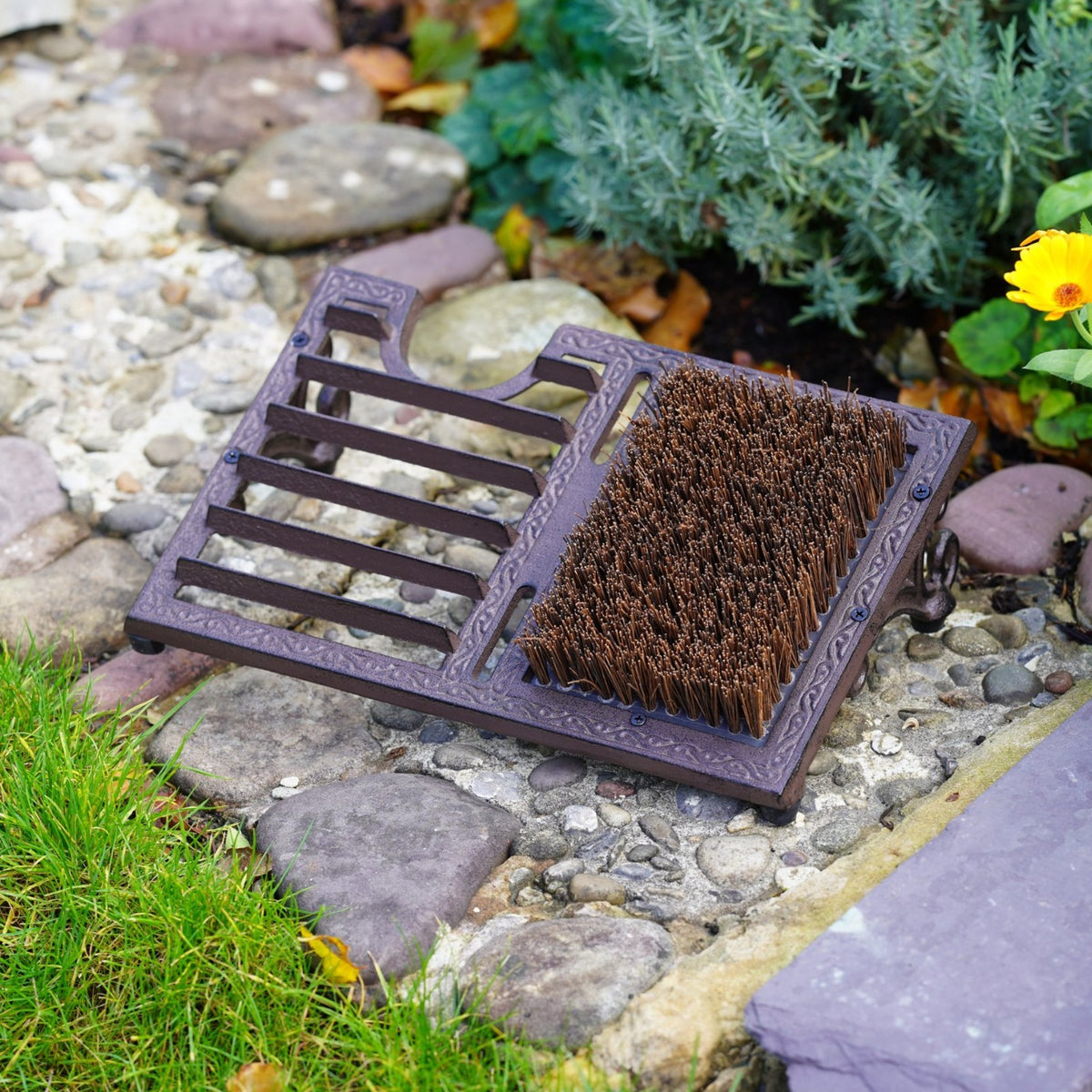 Cast Iron Boot Brush Scraper