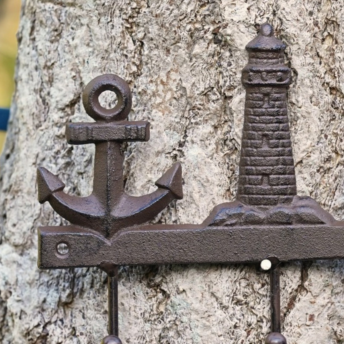 Cast Iron Nautical Hooks Coat / Key Hook