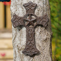 Cast Iron Ornate Wall Cross