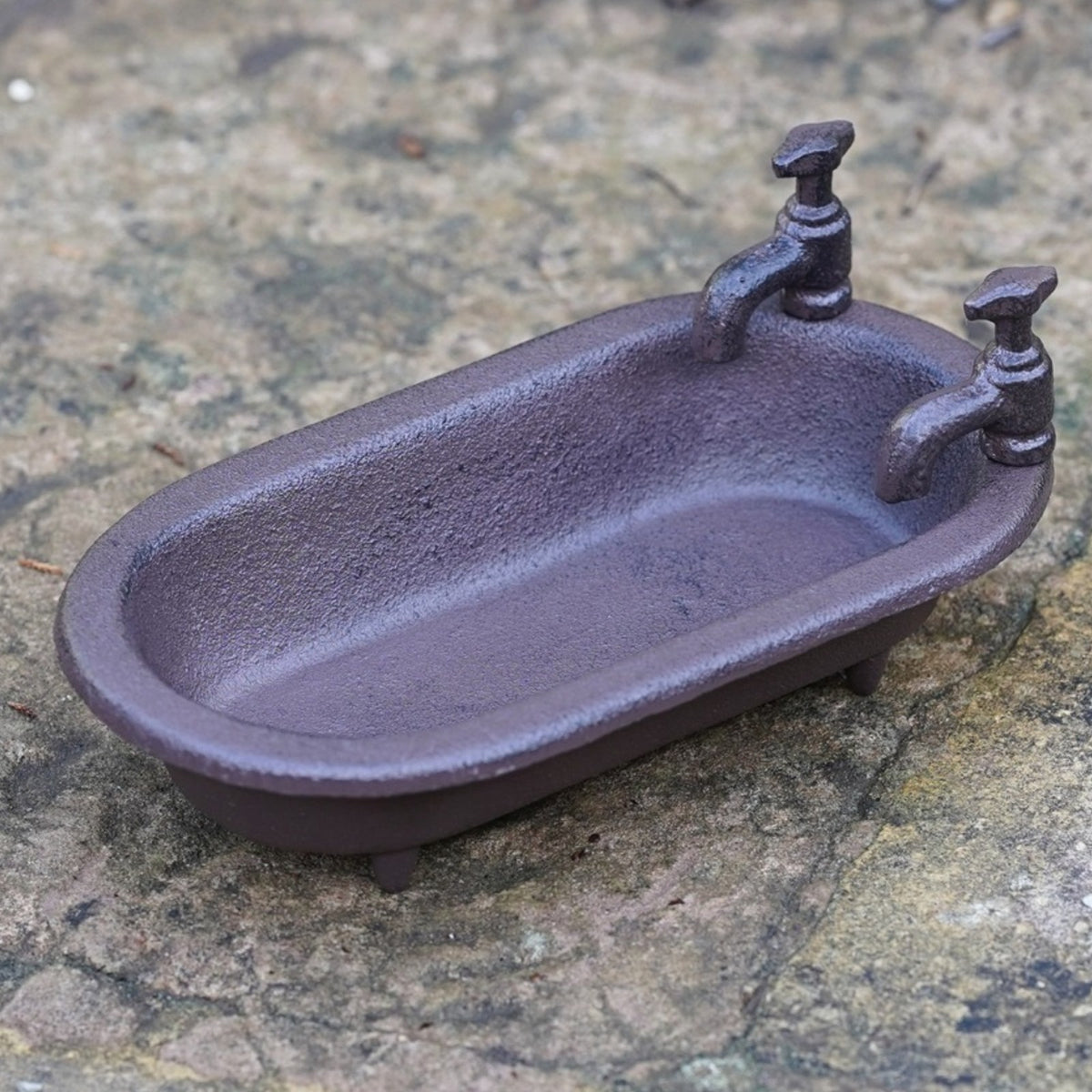 Cast Iron Bathtub Bird Bath Feeder