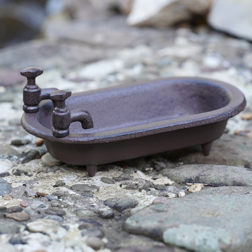 Cast Iron Bathtub Bird Bath Feeder