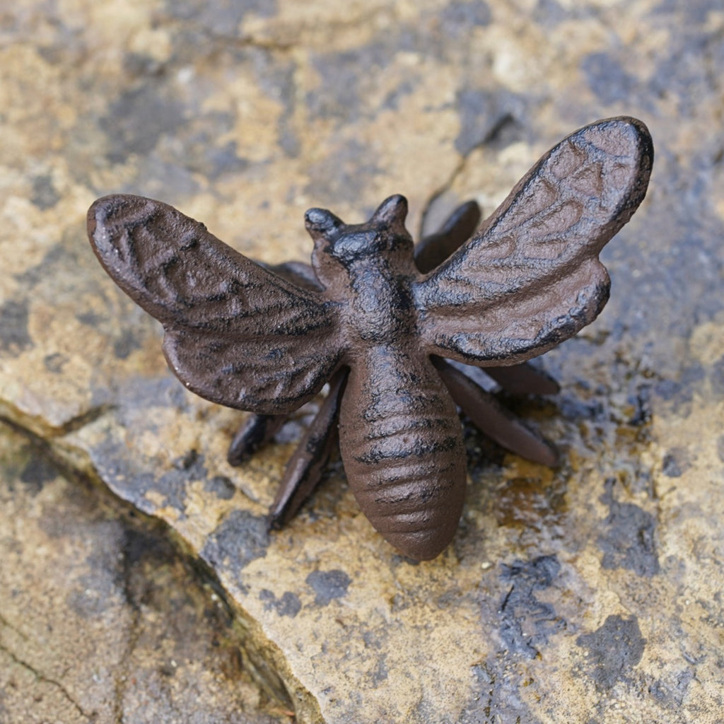 Cast Iron Bumble Bee Garden Ornament