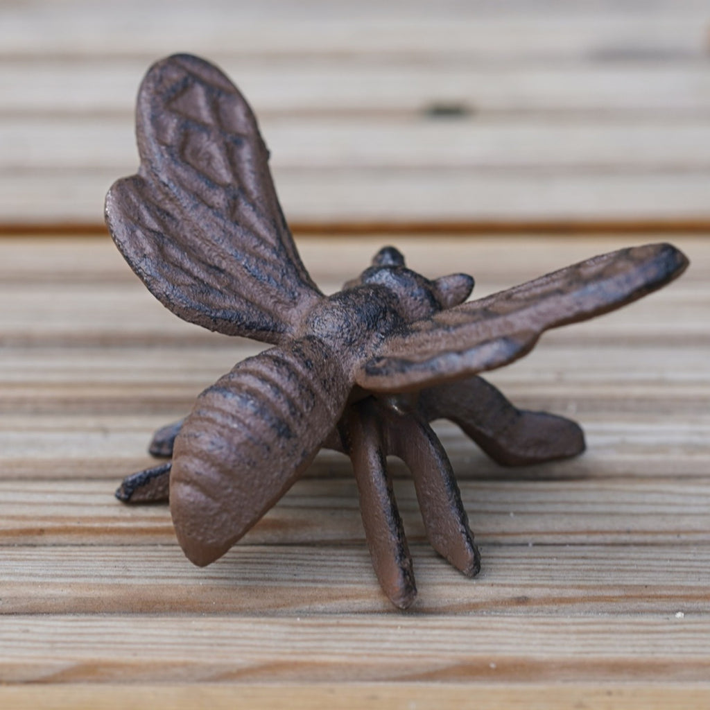 Cast Iron Bumble Bee Garden Ornament