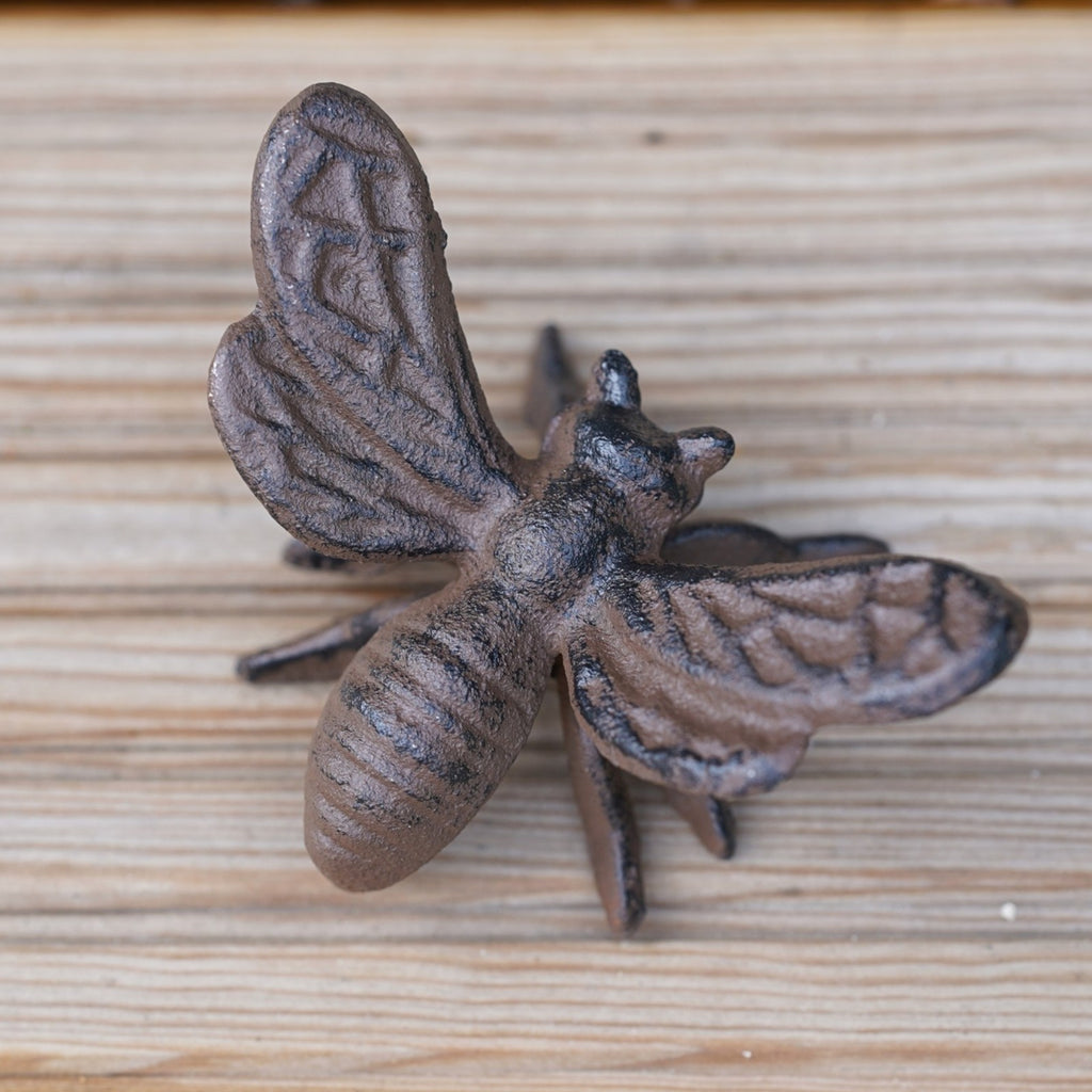 Cast Iron Bumble Bee Garden Ornament