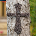 Cast Iron Wall Cross Hanging Plaque