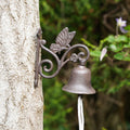 Cast Iron Butterfly Bell