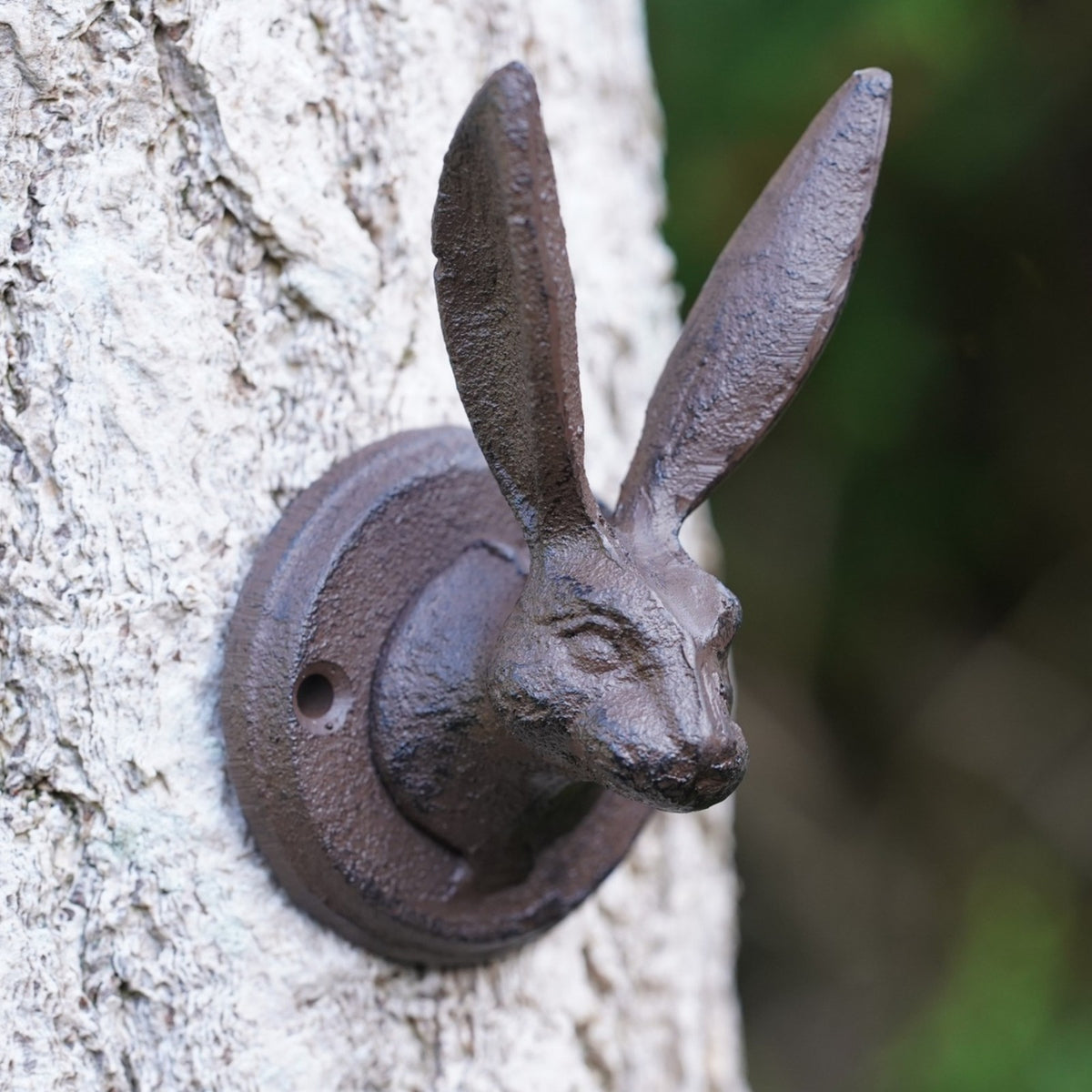 Cast Iron Hare Wall Coat Hook