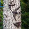 Cast Iron Swallows Wall Art Set of 3