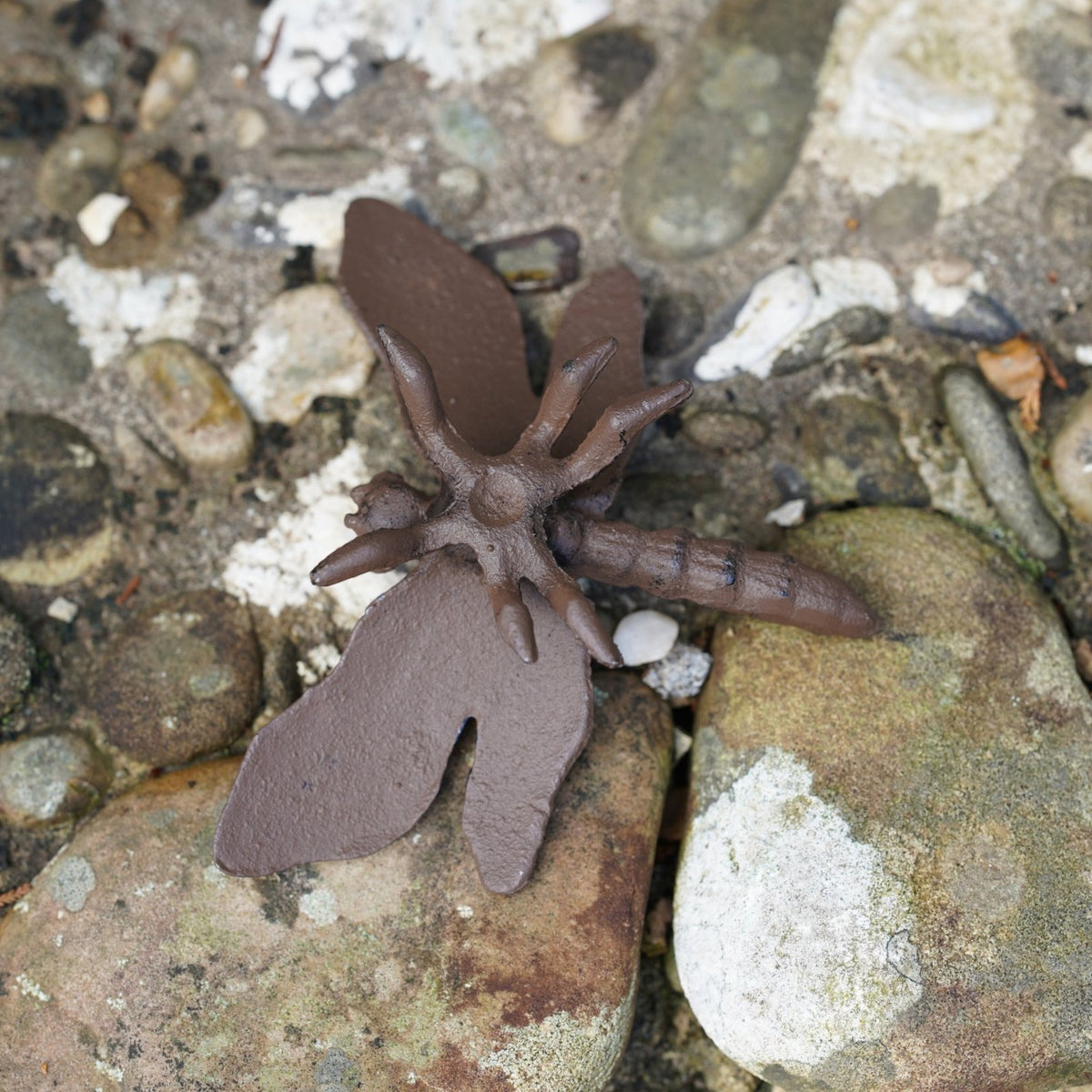 Cast Iron Dragonfly Garden Ornament