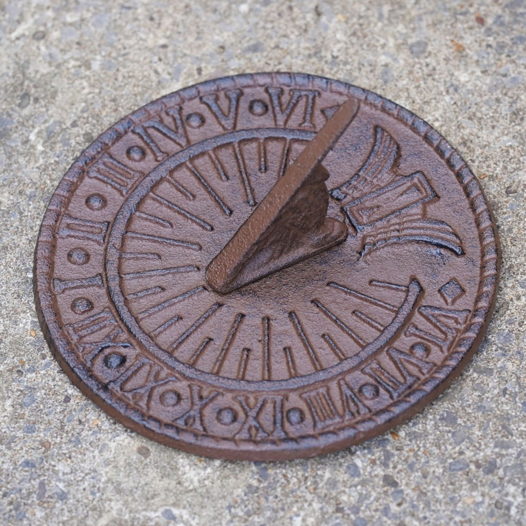 Cast Iron Sundial