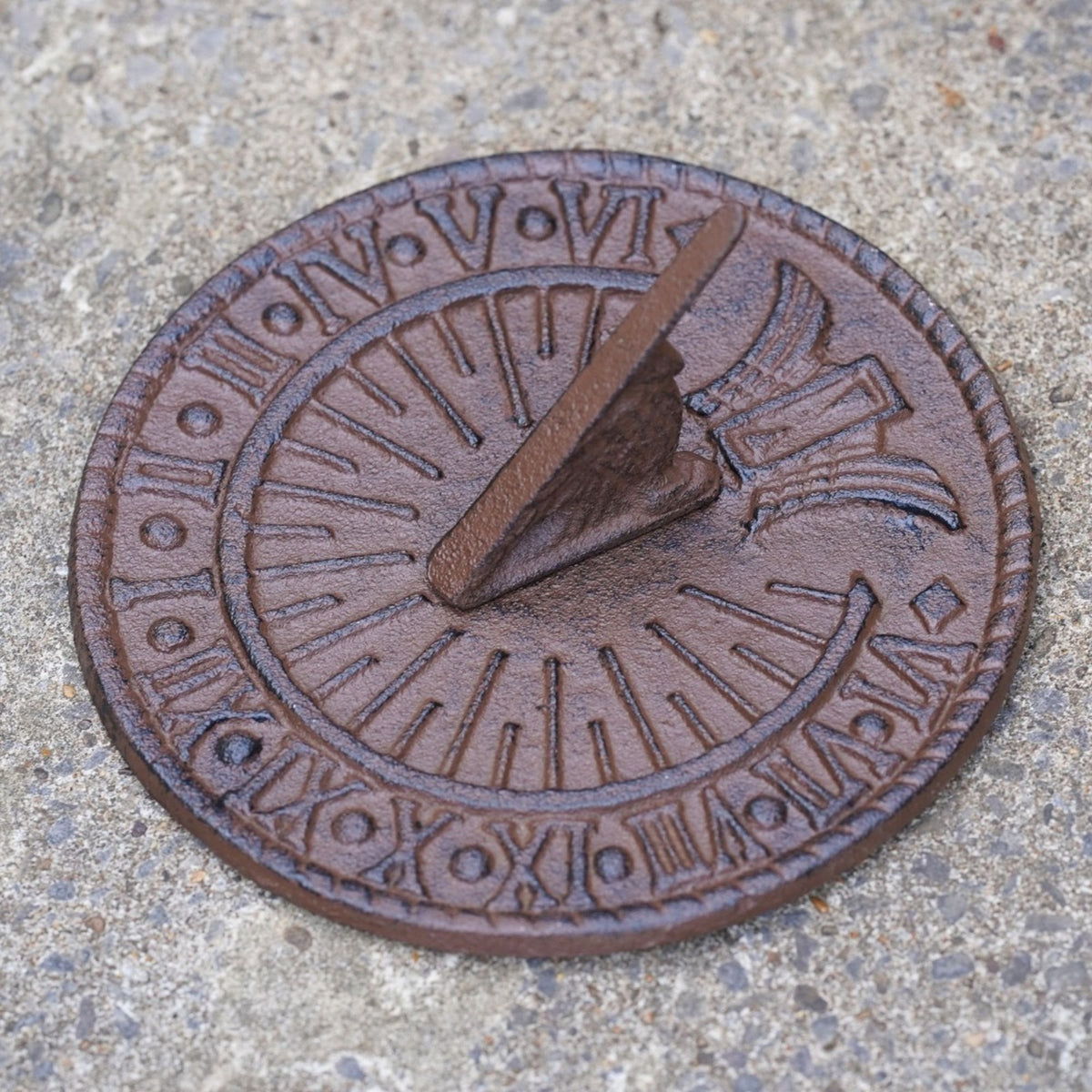 Cast Iron Sundial