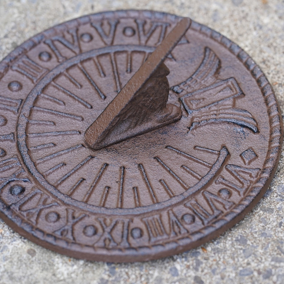 Cast Iron Sundial