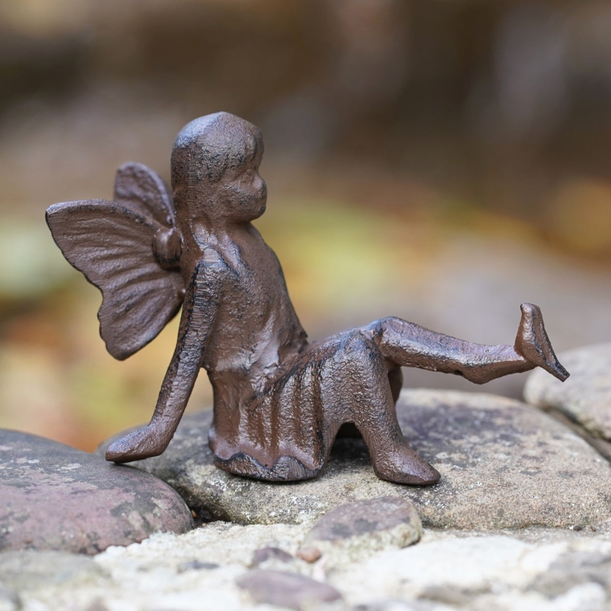 Cast Iron Fairy Garden Ornament