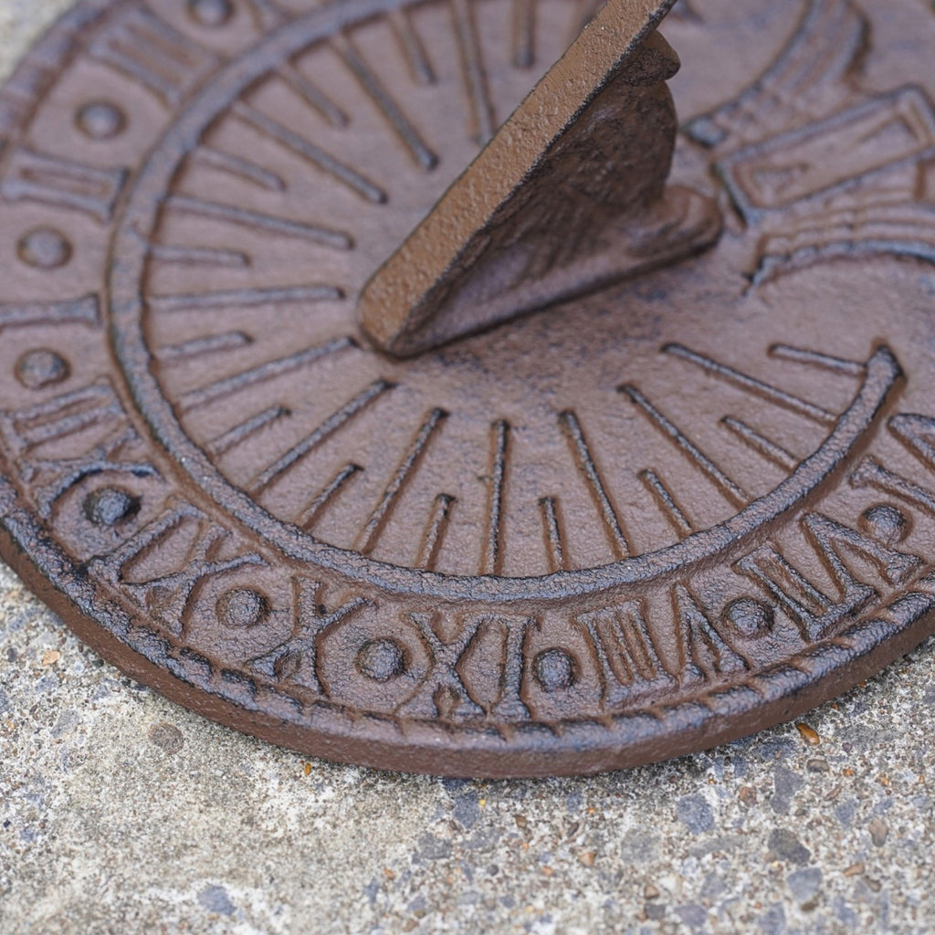 Cast Iron Sundial