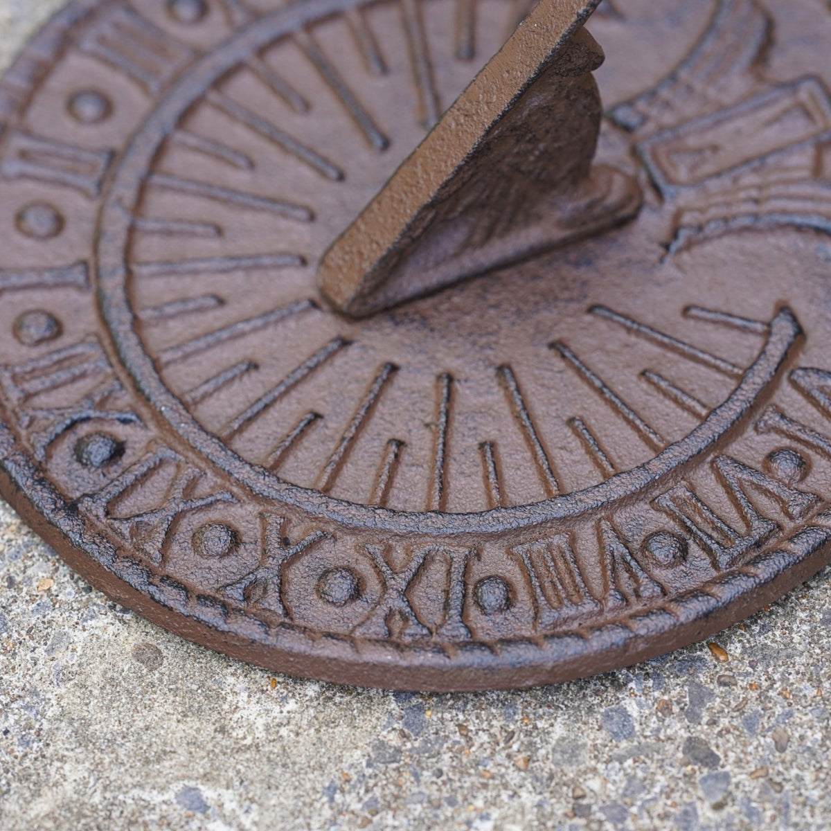 Cast Iron Sundial