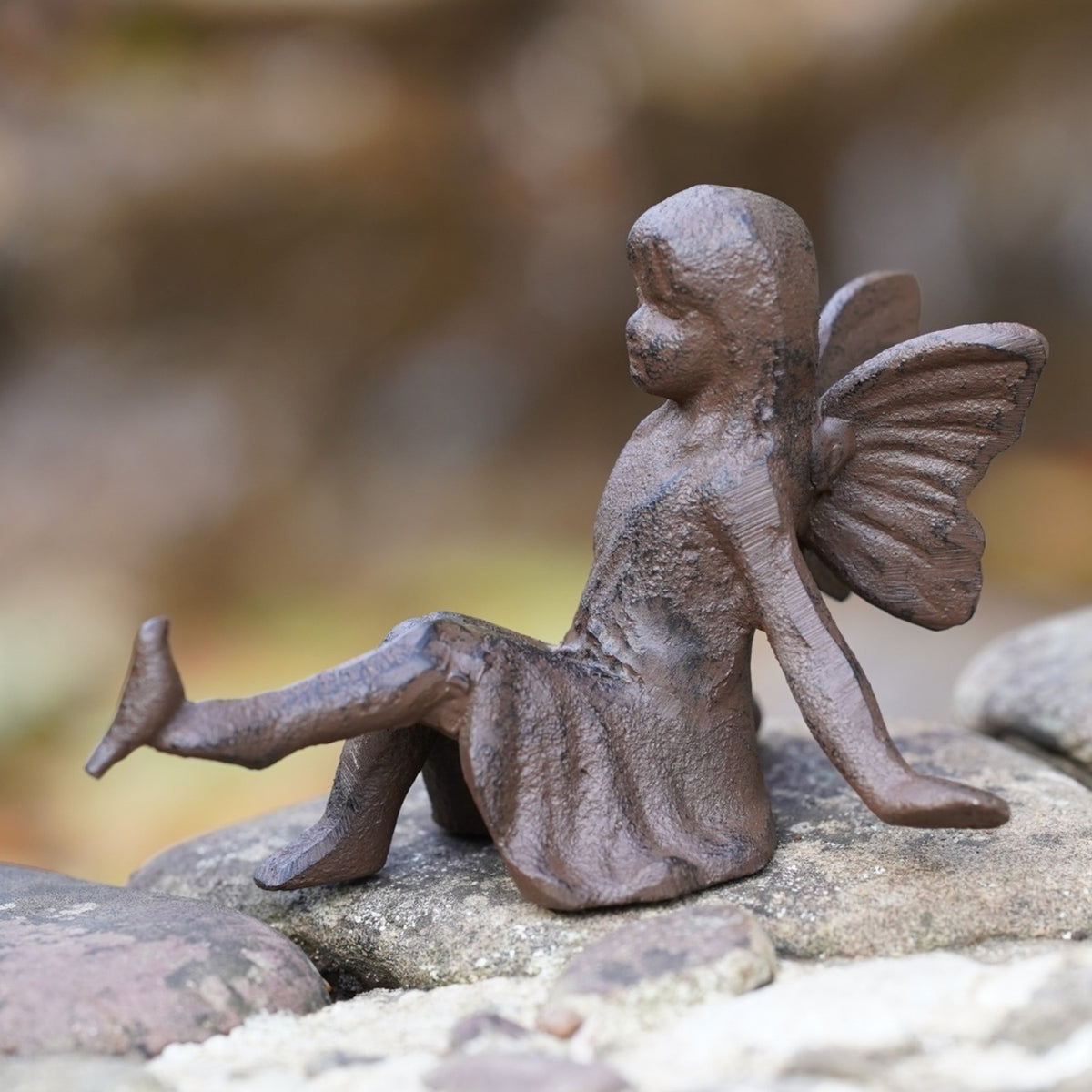 Cast Iron Fairy Garden Ornament