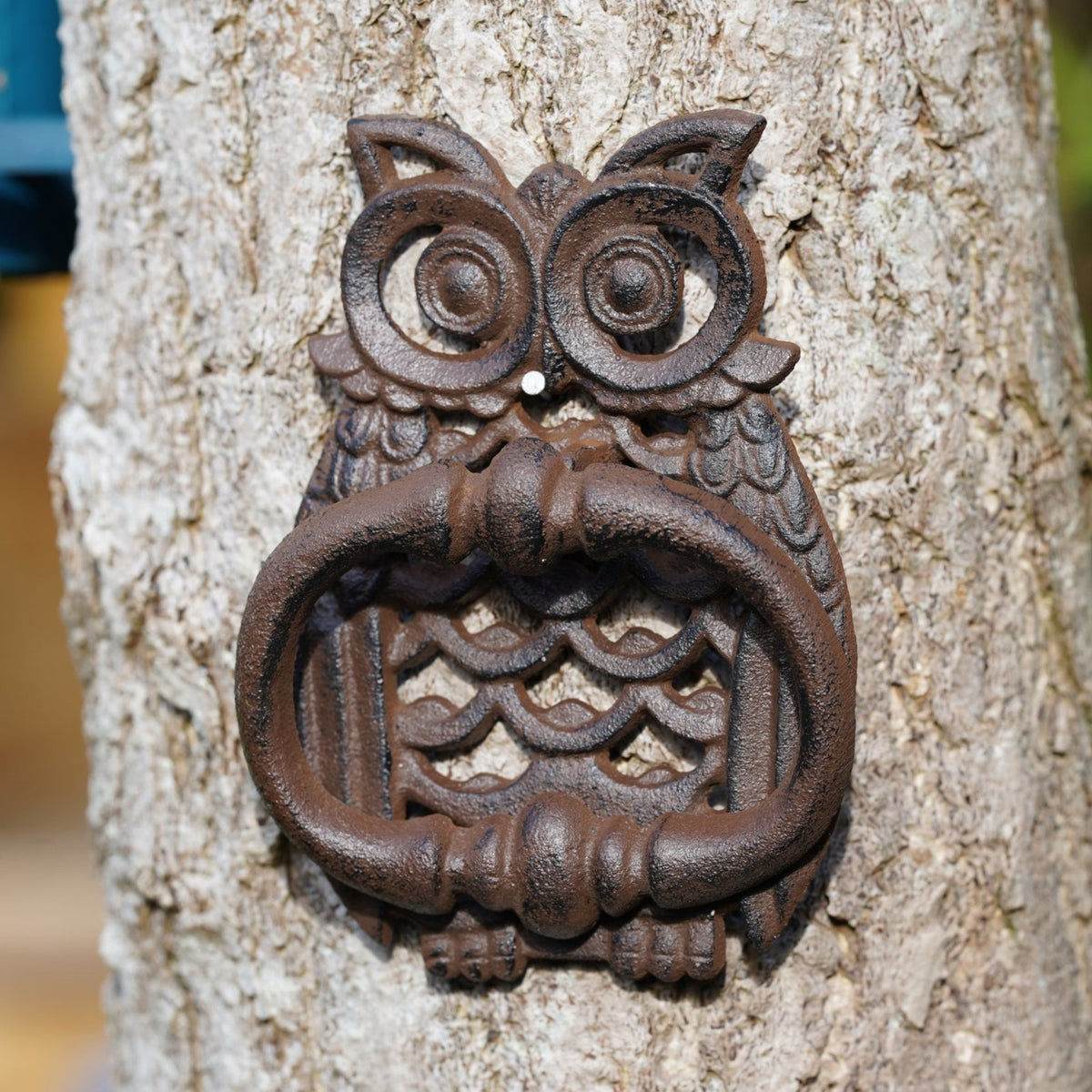 Cast Iron Owl Door Knocker