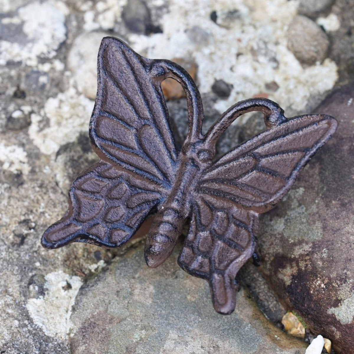 Cast Iron Butterfly Garden Ornament