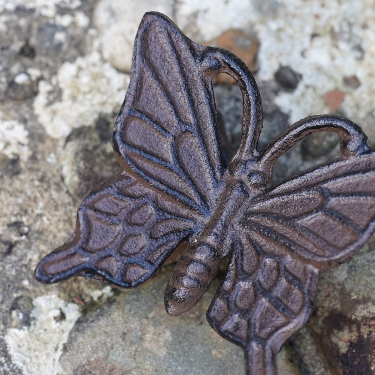 Cast Iron Butterfly Garden Ornament