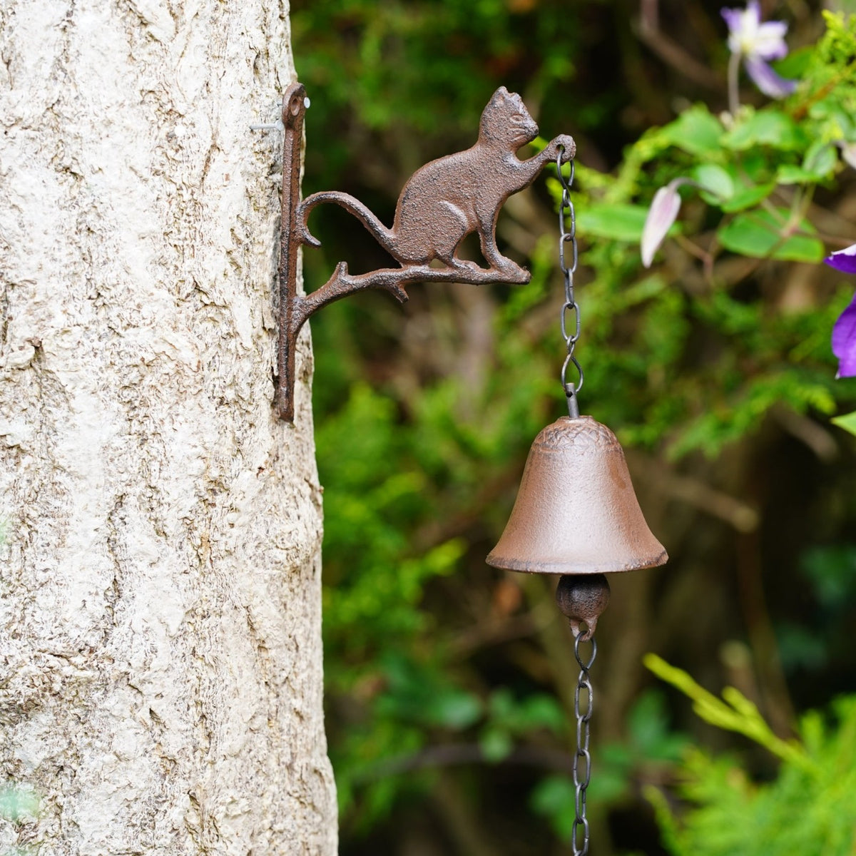 Cast Iron Cat Bell