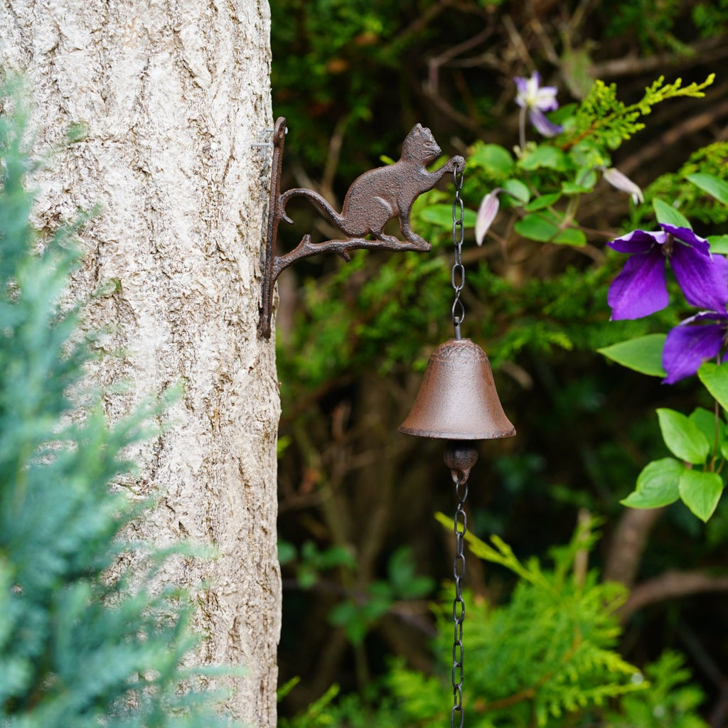 Cast Iron Cat Bell