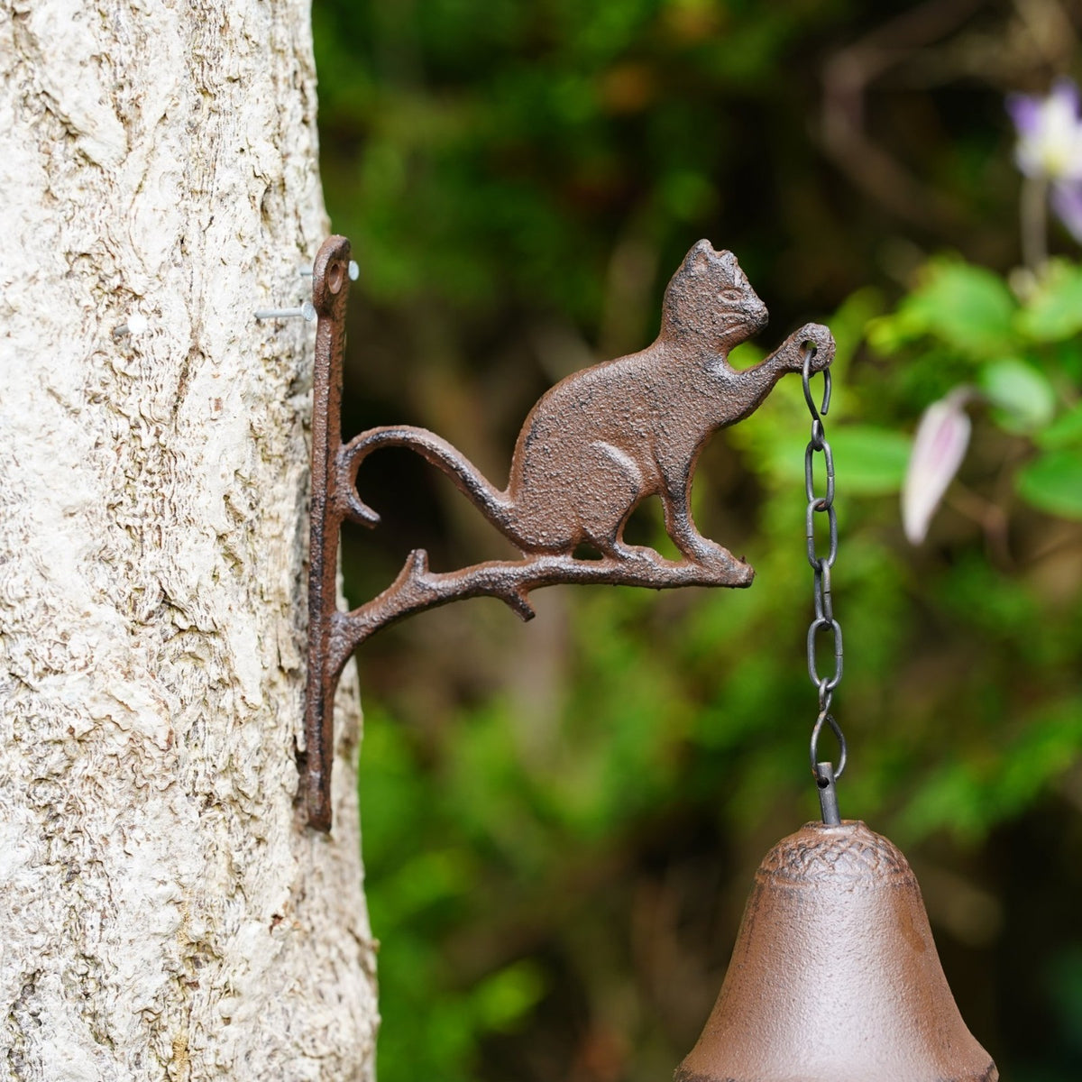 Cast Iron Cat Bell