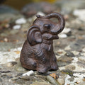 Cast Iron Elephant Garden Ornament