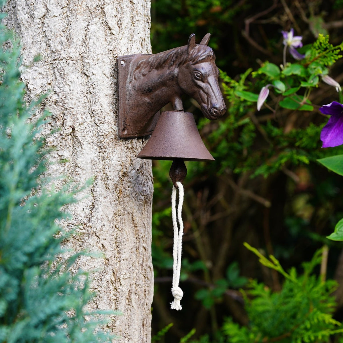 Cast Iron Horse Door Bell