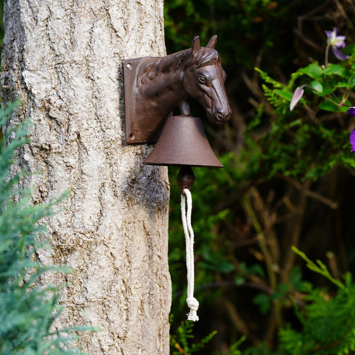 Cast Iron Horse Door Bell
