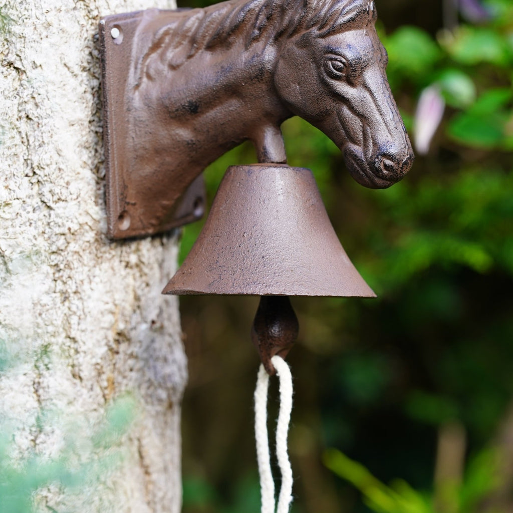 Cast Iron Horse Door Bell
