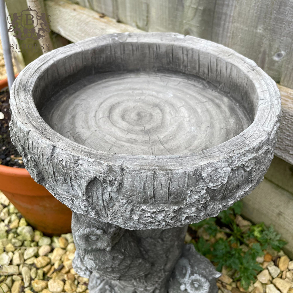 Replacement Birdbath Top | Barn Owl Bird Bath