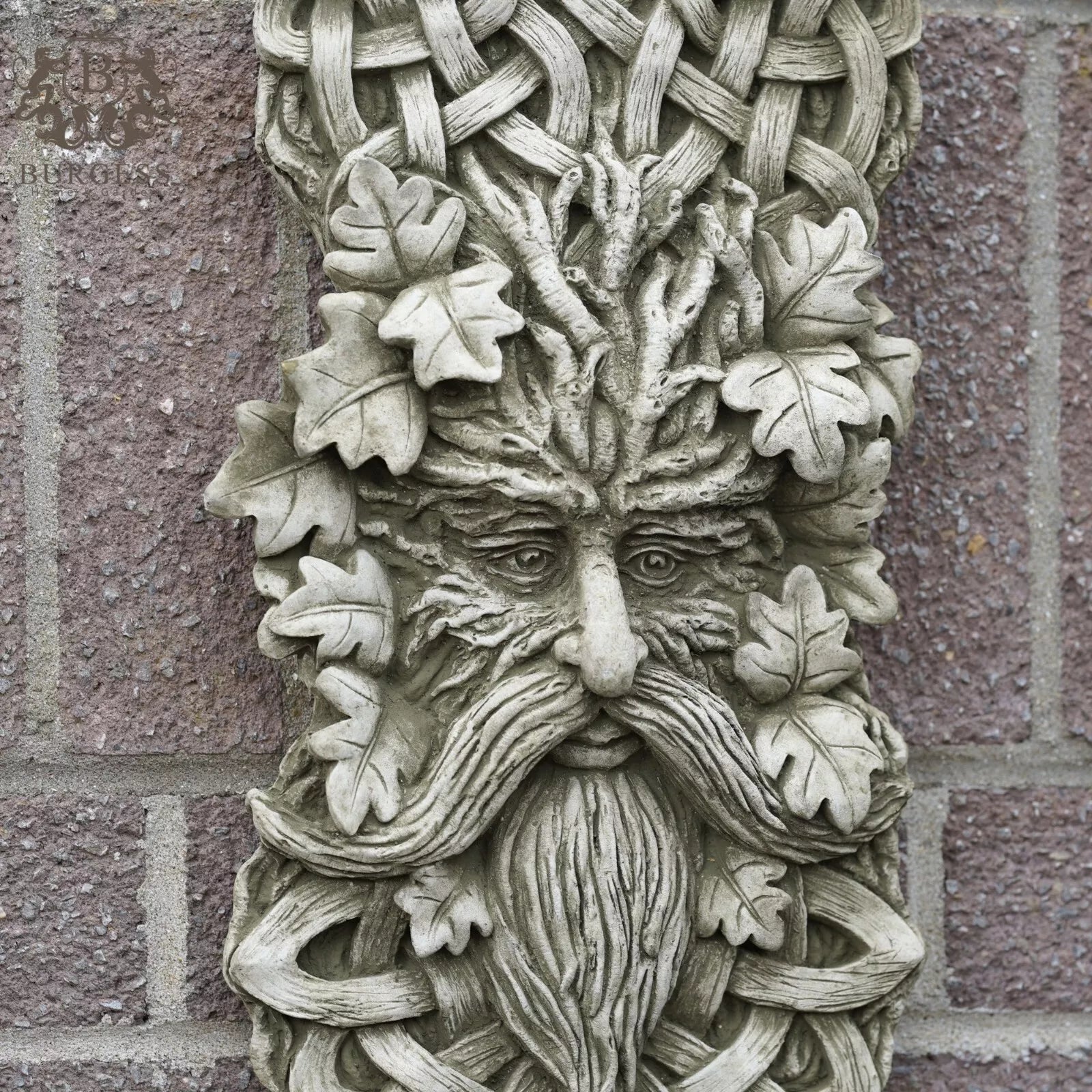 Celtic Greenman Stone Plaque