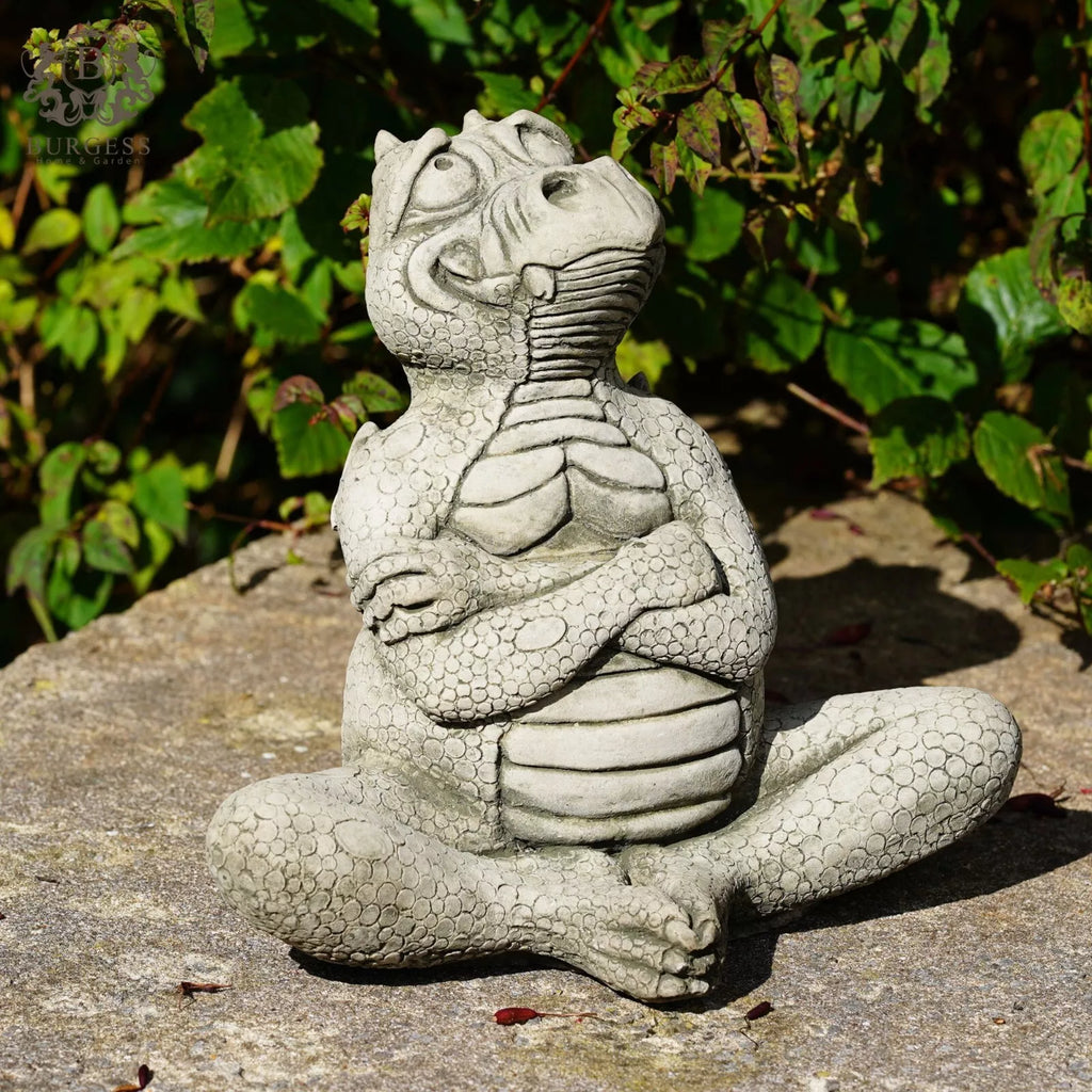 Cheeky Dragon Stone Statue