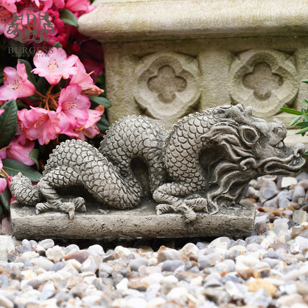 Feng Shui Chinese Dragon Stone Statue